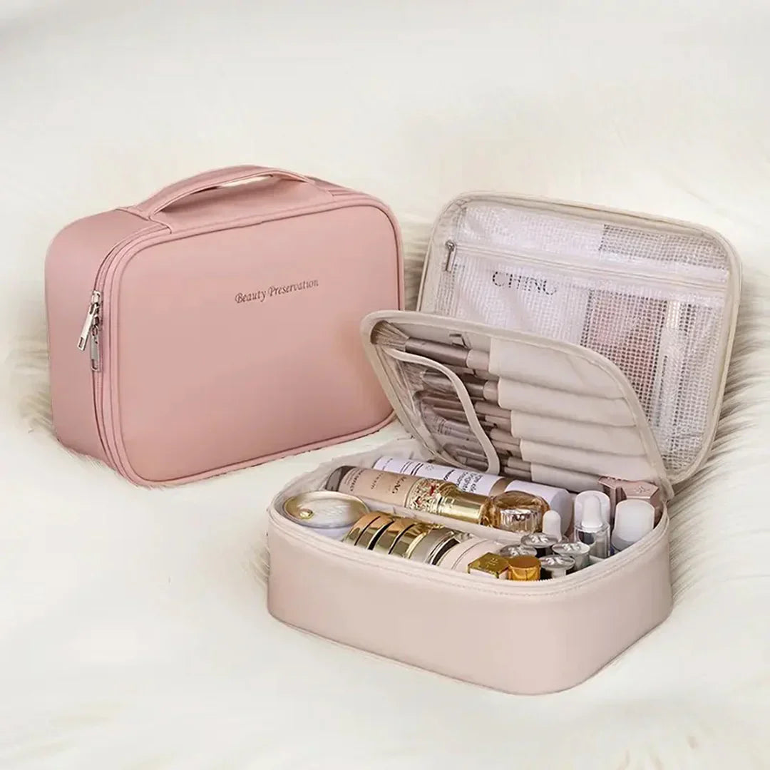 Capacity Detachable Makeup Bag with Brush Case - Buy Online in Pakistan at Cosmia.pk