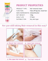 Disaar Depilatory Body Painless Effective Hair Removal Cream - 120g - Buy Online in Pakistan at Cosmia.pk