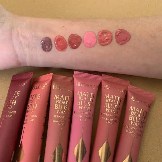 Hudamoji Matte Liquid Blusher Set - Buy Online in Pakistan at Cosmia.pk