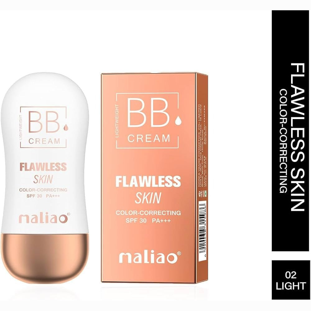 Maliao BB Cream Flawless Skin Color Correcting SPF 30 PA+++ - Buy Online in Pakistan at Cosmia.pk