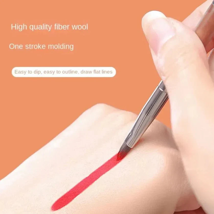 MUF304 Concealer Lip Brush with Wood Handle & Aluminium Tube - Buy Online in Pakistan at Cosmia.pk