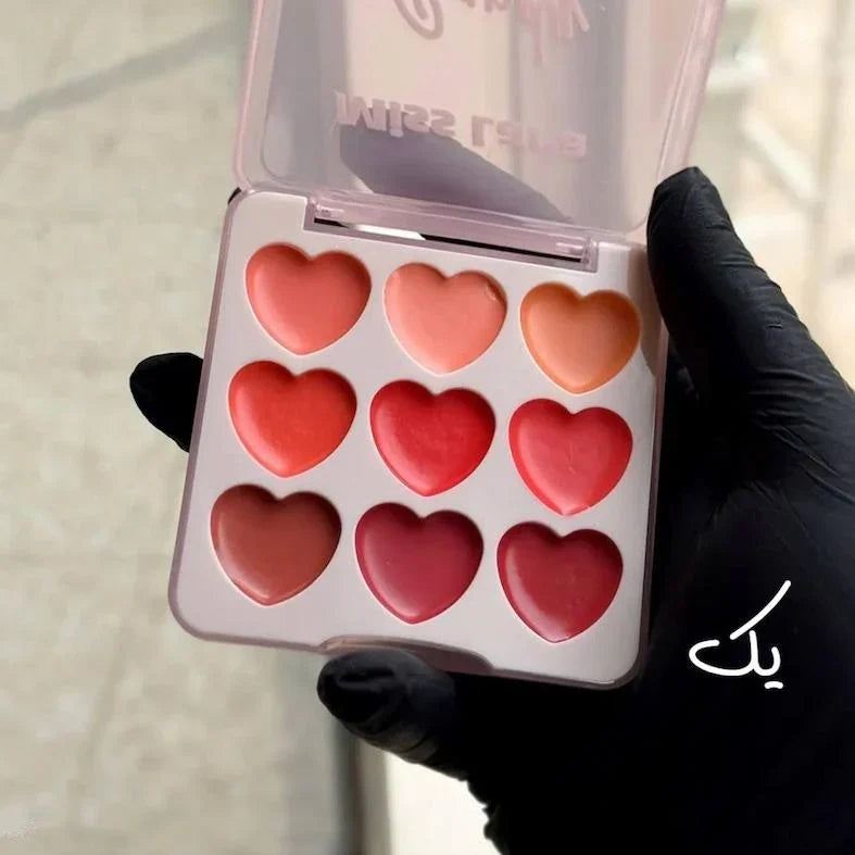 Miss Lara Heart Candy Solid lipstick Ultimate candy love Lip Palette - Buy Online in Pakistan at Cosmia.pk