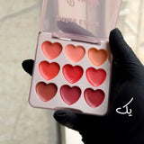 Miss Lara Heart Candy Solid lipstick Ultimate candy love Lip Palette - Buy Online in Pakistan at Cosmia.pk