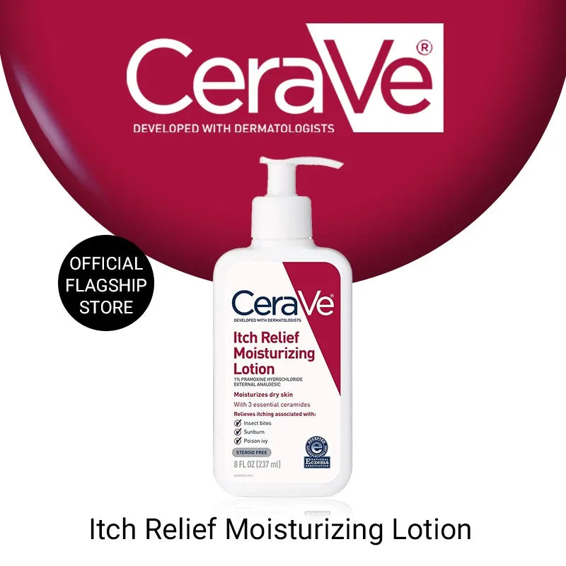 CeraVe Itch Relief Moisturizing Lotion For Dry Skin 237ml - Buy Online in Pakistan at Cosmia.pk