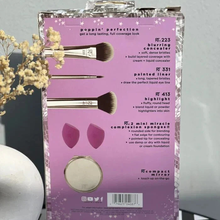 Real Techniques – Poppin Perfection Limited Edition Brush Set - Buy Online in Pakistan at Cosmia.pk