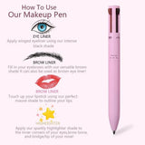 4 In 1 Makeup Pen - Multi function water proof - Buy Online in Pakistan at Cosmia.pk