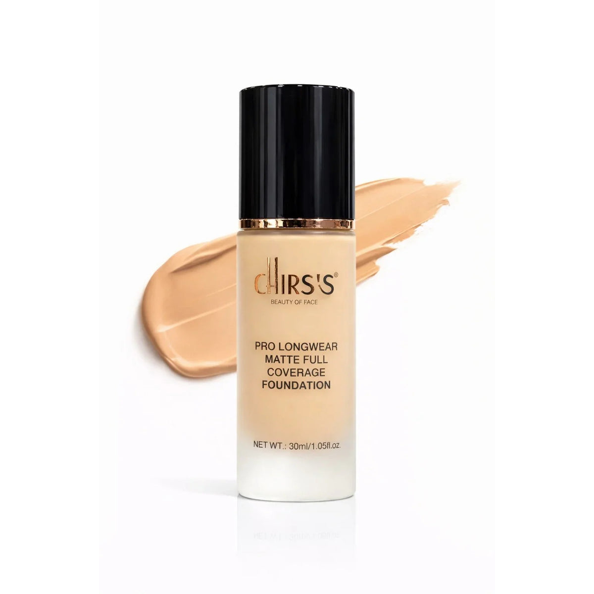 Chirs's Pro Longwear Matte Full Coverage Foundation shade Beige 1