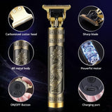 T9 Vintage Dragon Engraved Hair Trimmer - Each - Buy Online in Pakistan at Cosmia.pk