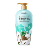 Sadoer Deep Cleansing Shower Gel 1000ml - Sweet Coconut Scent