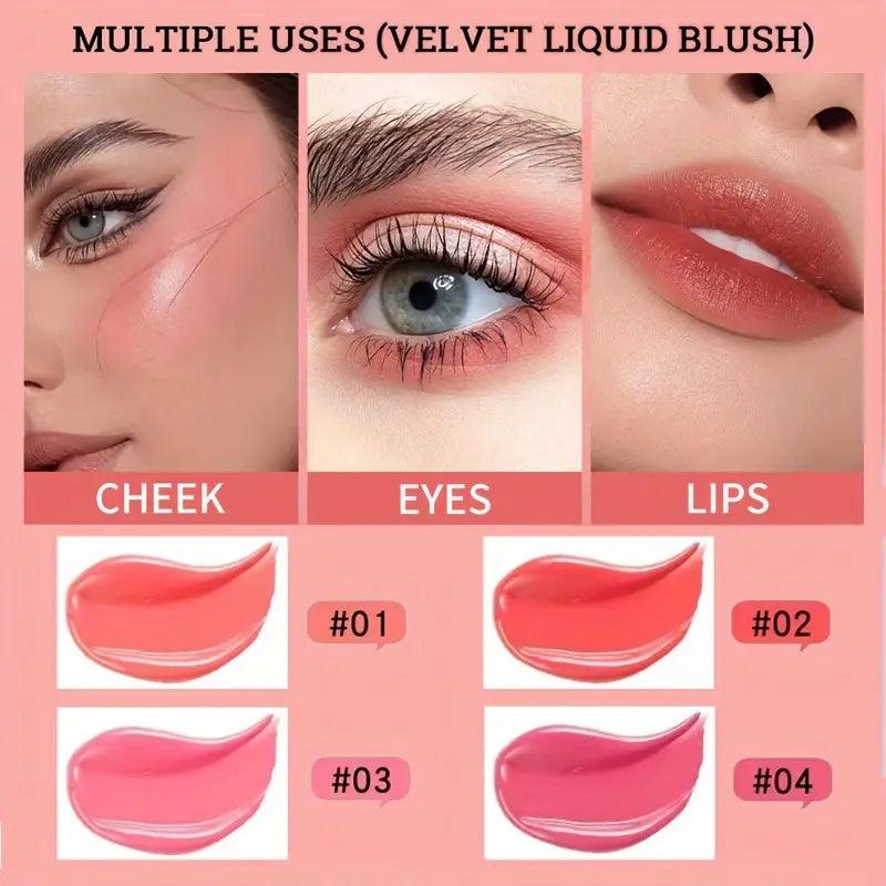 Tuz 4 Pcs Liquid Blush Set - Buy Online in Pakistan at Cosmia.pk