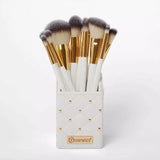 BH Cosmetics 12 Piece Brush Set with Holder - 02