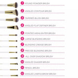 BH Cosmetics 12 Piece Brush Set with Holder - 04