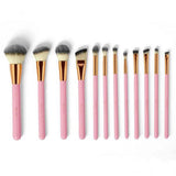 BH Cosmetics 12 Piece Brush Set with Holder - 07