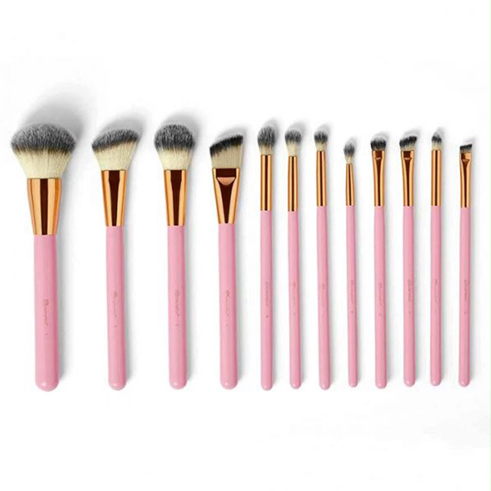 BH Cosmetics 12 Piece Brush Set with Holder - 07