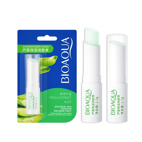 BIOAQUA Aloe Vera Lip Balm 2.7g - Buy Online in Pakistan at Cosmia.pk