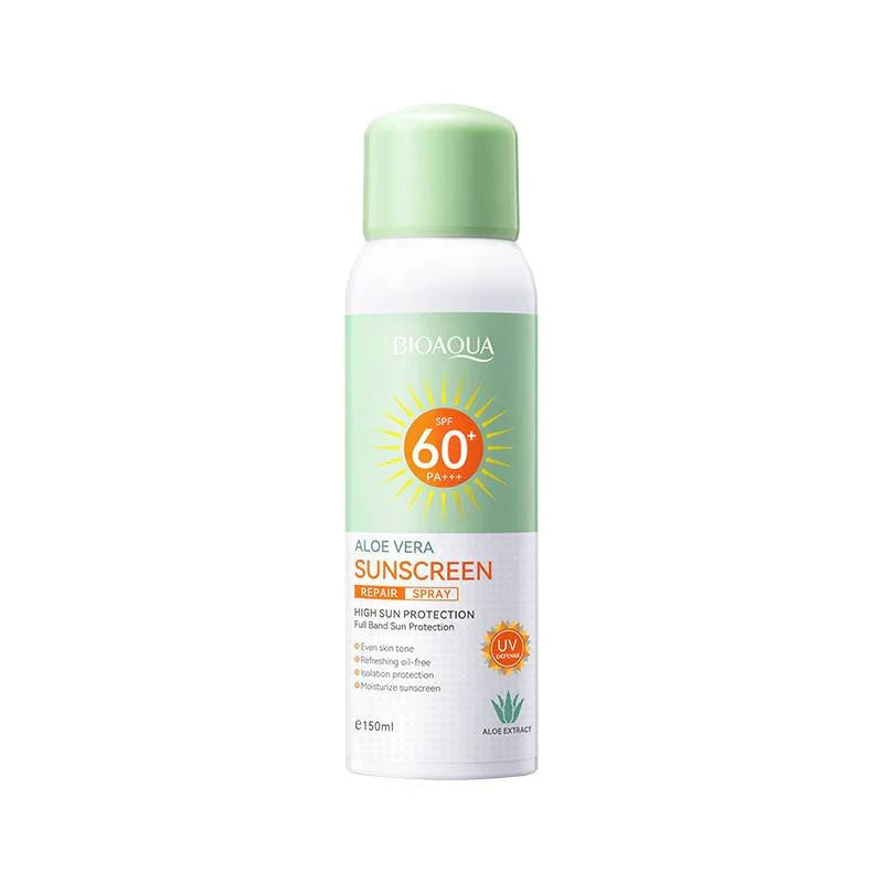 BIOAQUA Aloe Vera Sunscreen Spray SPF60 PA+++ 150ml - Image 2