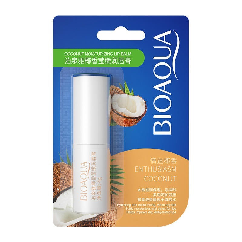 BIOAQUA Coconut Lip Balm 4g - Buy Online in Pakistan at Cosmia.pk