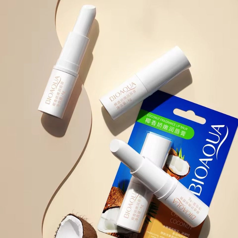BIOAQUA Coconut Lip Balm 4g - Buy Online in Pakistan at Cosmia.pk