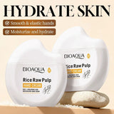 Bioaqua Rice Raw Pulp Hand Cream 60g - Hydrate Skin graphic