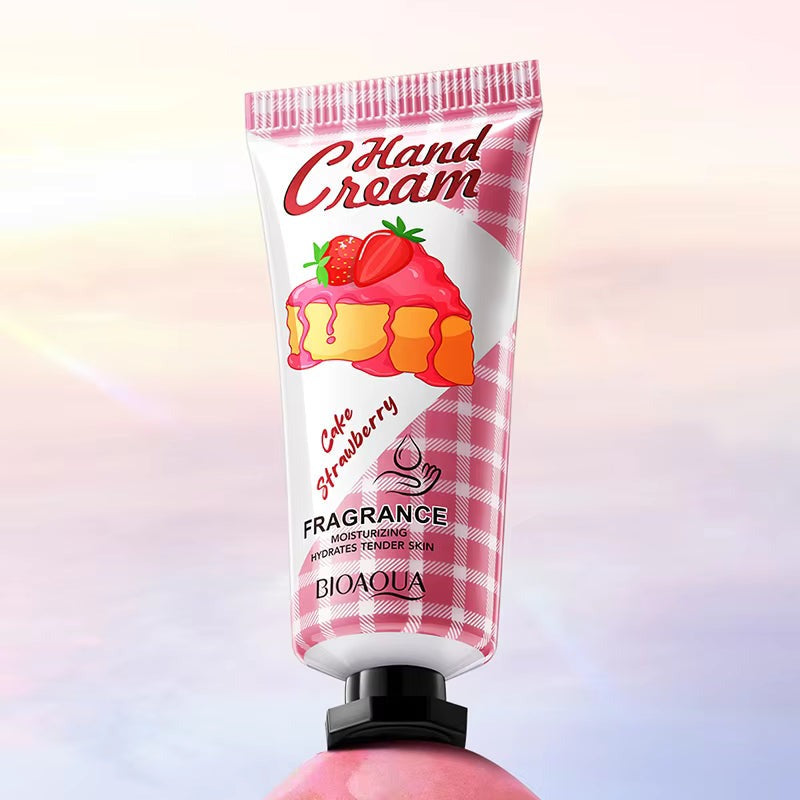 BIOAQUA strawberry cake fragrance hand cream tube — buy online in Pakistan