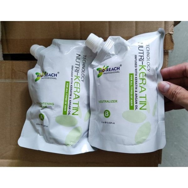 Bio Reach Professional Nutri-Keratin Straightening Cream A - Buy Online in Pakistan at Cosmia.pk