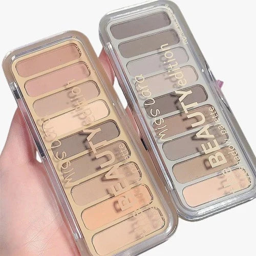 Miss Lara 9-color Blush Highlighter Eyeshadow Palette - Buy Online in Pakistan at Cosmia.pk
