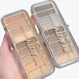 Miss Lara 9-color Blush Highlighter Eyeshadow Palette - Buy Online in Pakistan at Cosmia.pk
