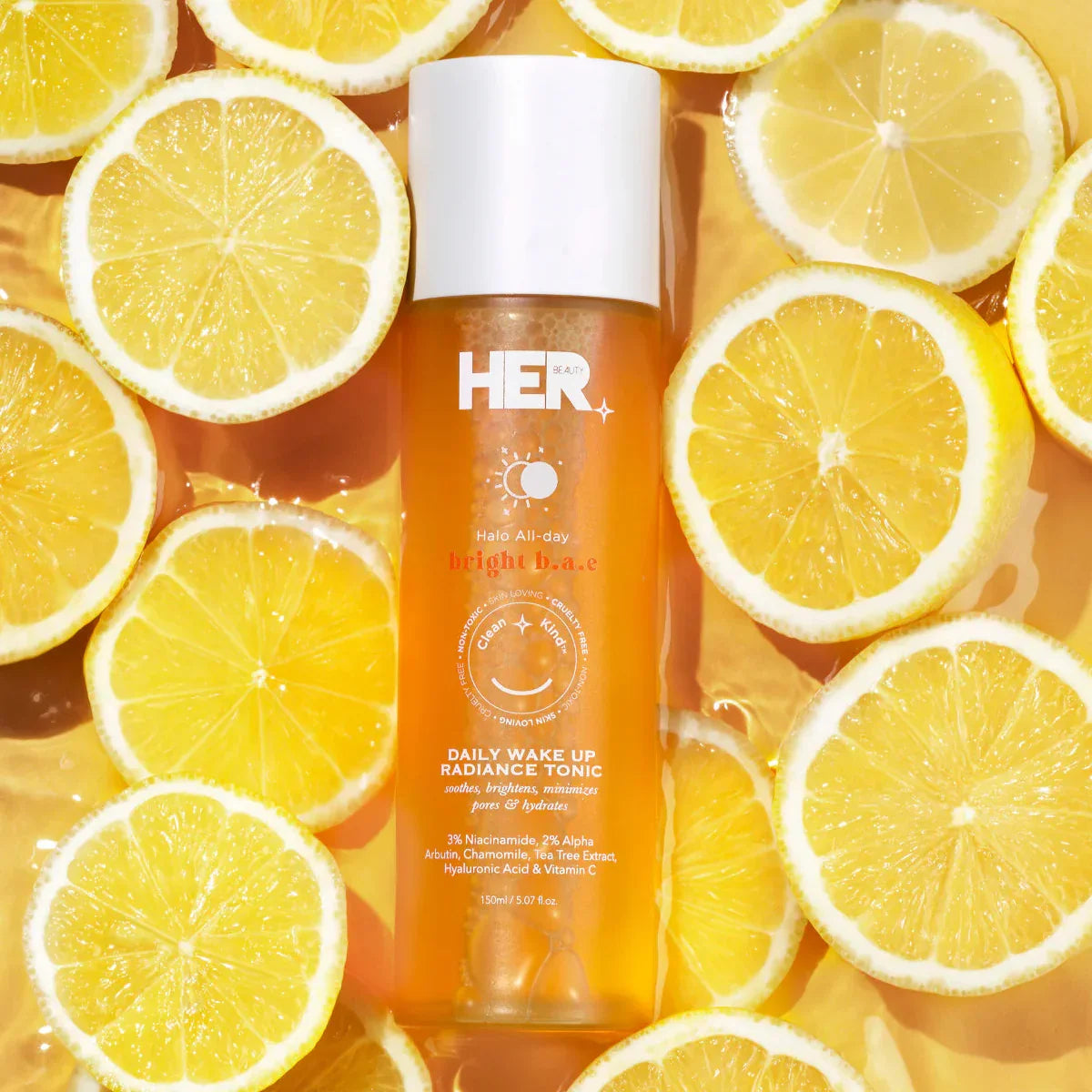 HER Beauty bright bae Daily Wakeup Radiance Tonic 120ml / 4.05 fl.oz. - Buy Online in Pakistan at Cosmia.pk