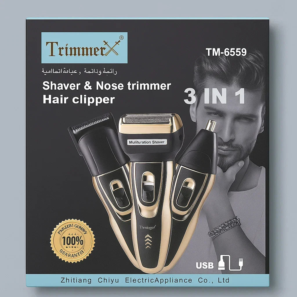 Trimmer X TM6559 3 in 1 Hair Trimmer - Buy Online in Pakistan at Cosmia.pk
