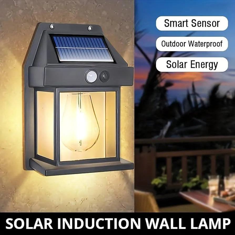 Solar Tungsten Wireless Outdoor LED Wall Light - Buy Online in Pakistan at Cosmia.pk