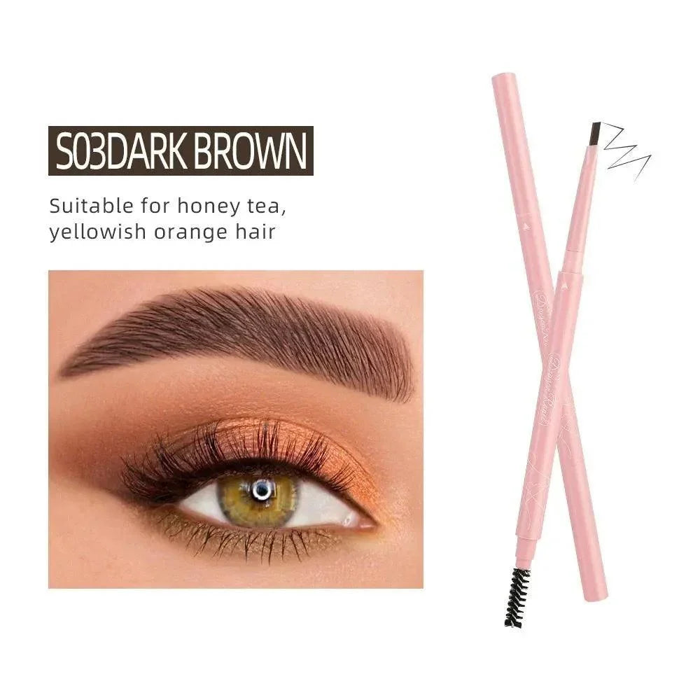 Dragon Ranee 2 In 1 Eyebrow Pencil – Natural Waterproof Smooth - Buy Online in Pakistan at Cosmia.pk