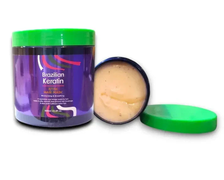 Brazilian keratin Botox Hair Mask Moisturizing and Smoothing - 500ml - Buy Online in Pakistan at Cosmia.pk