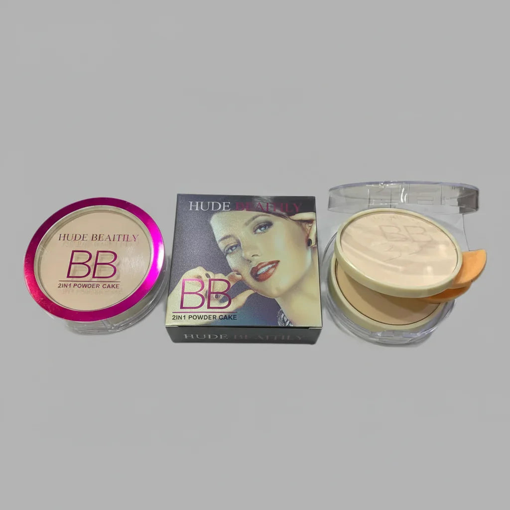 Hude Beautily 2-in-1 BB Powder Compact-Each - Buy Online in Pakistan at Cosmia.pk
