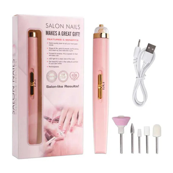 5 in 1 Salon Kit - Professional Electric Nail Drill Device - Buy Online in Pakistan at Cosmia.pk