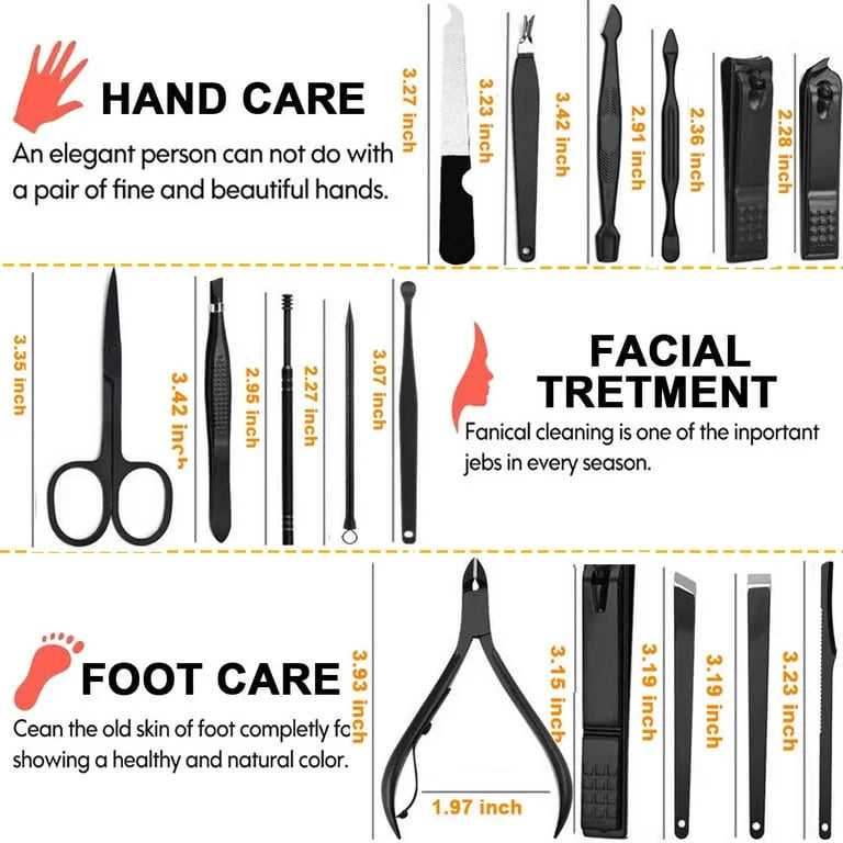16-in-1 Professional Manicure Pedicure Set - Each - Buy Online in Pakistan at Cosmia.pk