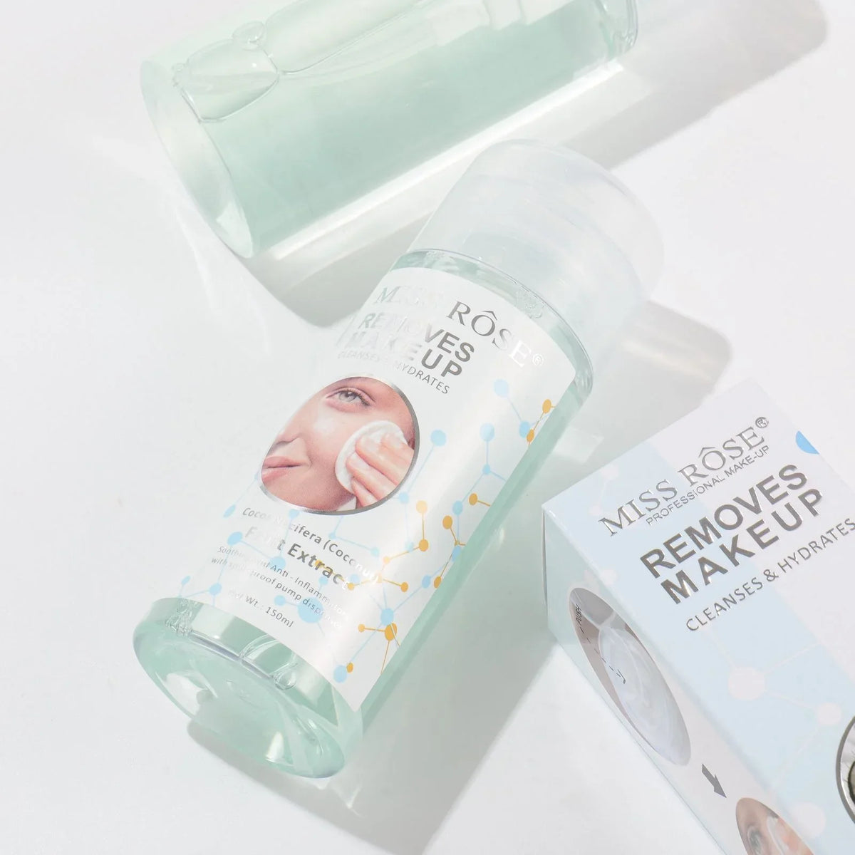Miss Rose Coconut Makeup Remover - 150ml - Buy Online in Pakistan at Cosmia.pk