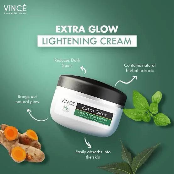 Vince Extra Glow Lightening Cream - 40g - Buy Online in Pakistan at Cosmia.pk