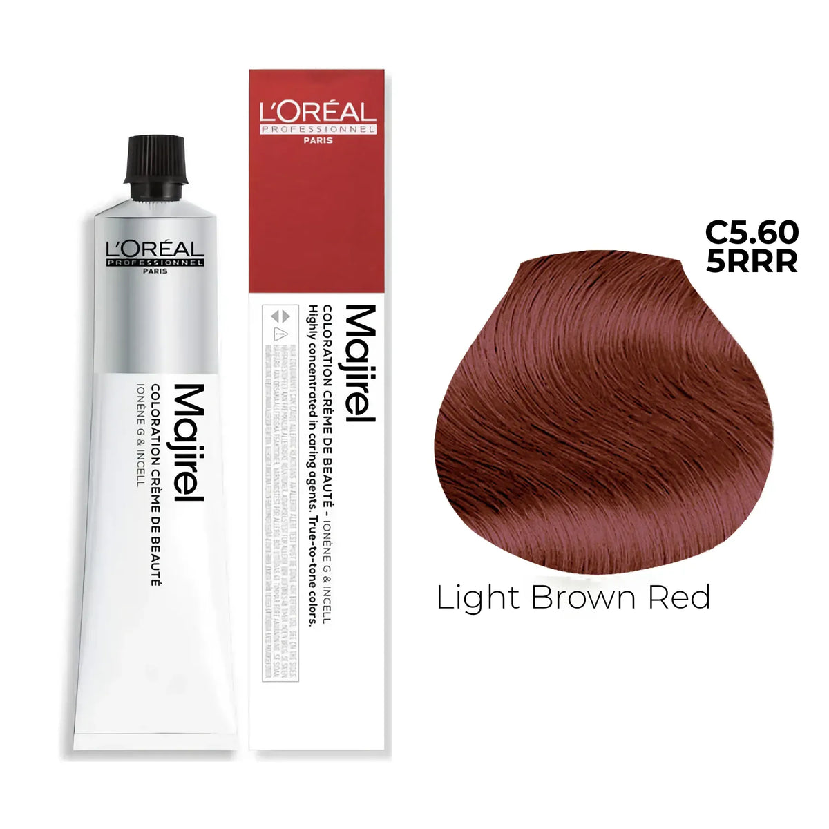 L'Oréal Professionnel Majirouge C5.60 (Light Brown Red) - Buy Online in Pakistan at Cosmia.pk