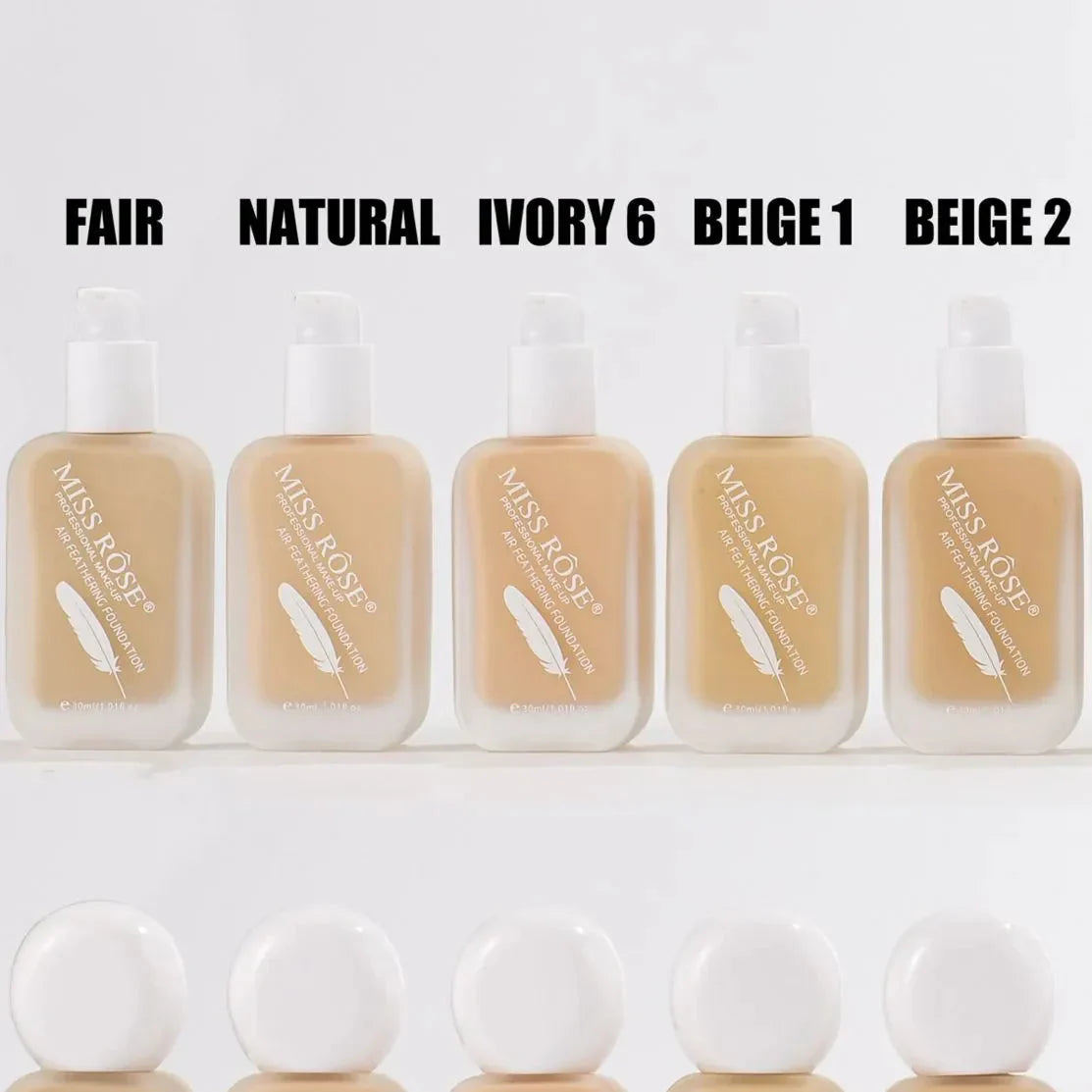 Miss Rose makeup Air Feathering Foundation - 30ml - Buy Online in Pakistan at Cosmia.pk