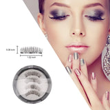 4 Pieces/Set Triple Magnetic False Eyelashes - Buy Online in Pakistan at Cosmia.pk