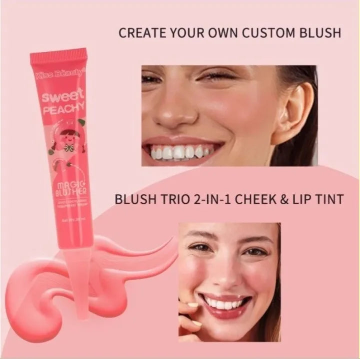 Kiss Beauty Sweet Peachy Peach Magic Matte Blusher - 30ml - Buy Online in Pakistan at Cosmia.pk