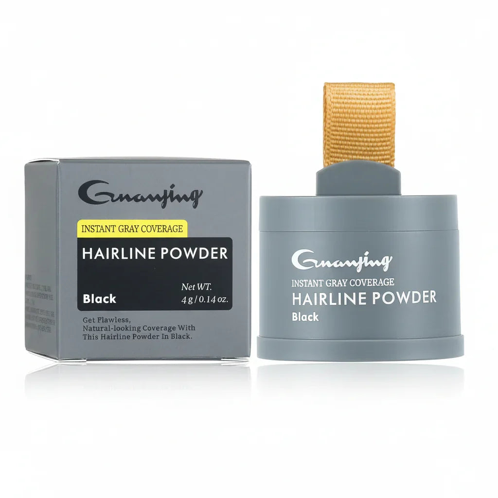 Guanjing Instant Gray Coverage Hairline Powder – Black (4g) - Buy Online in Pakistan at Cosmia.pk