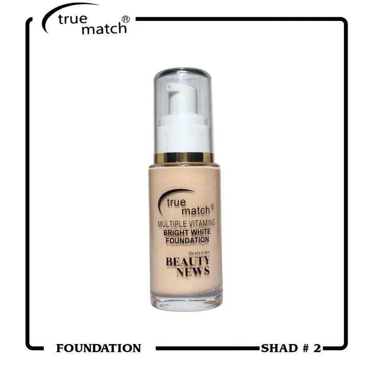 True Match Multiple Vitamins Bright White Foundation - Buy Online in Pakistan at Cosmia.pk