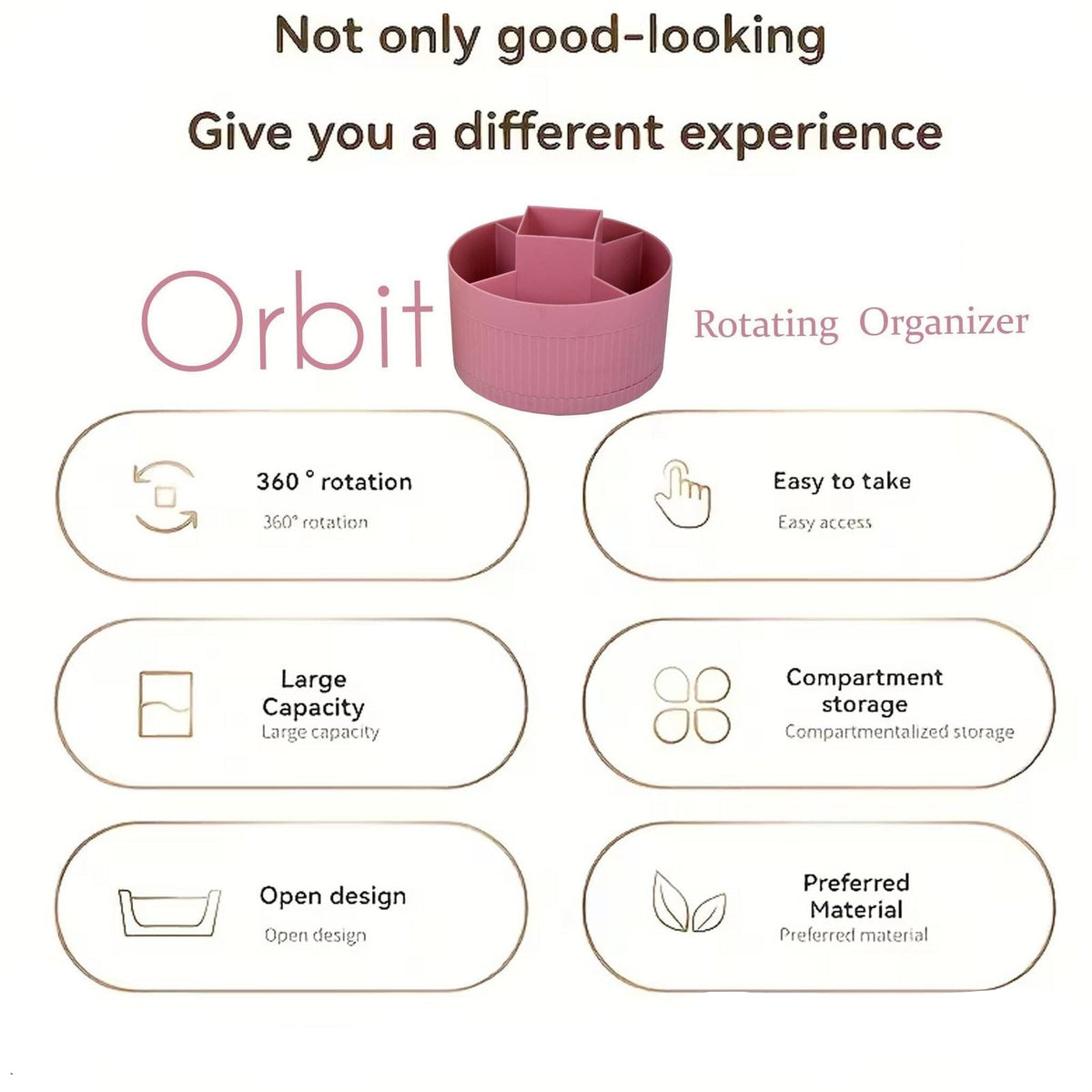 Orbit Rotating Organizer - Buy Online in Pakistan at Cosmia.pk