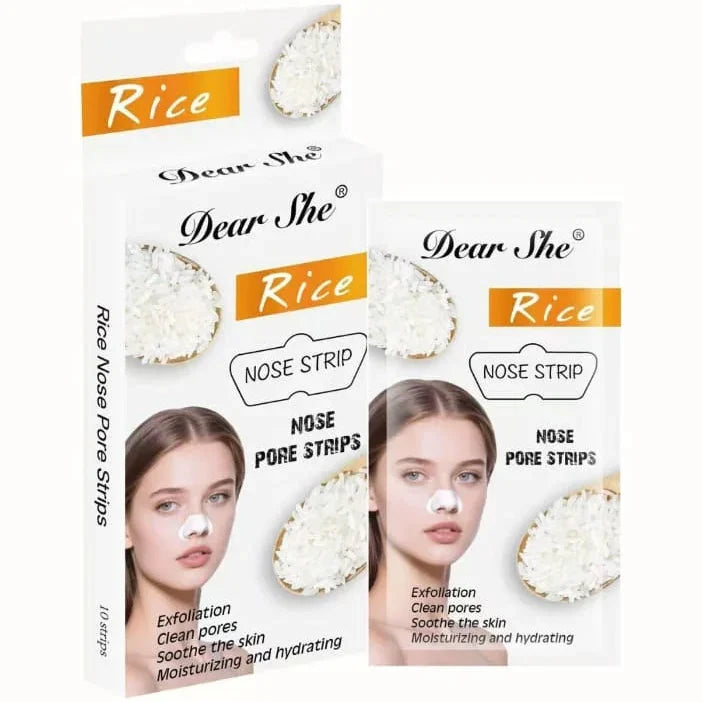 Dear She Rice Nose Pore Strips - Buy Online in Pakistan at Cosmia.pk