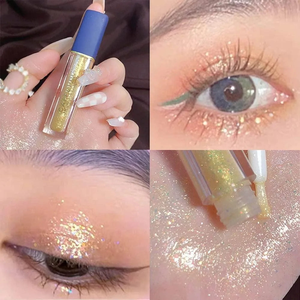 Romantic Charm Glitter Liquid Eyeshadow - Pack Of 4 - Buy Online in Pakistan at Cosmia.pk