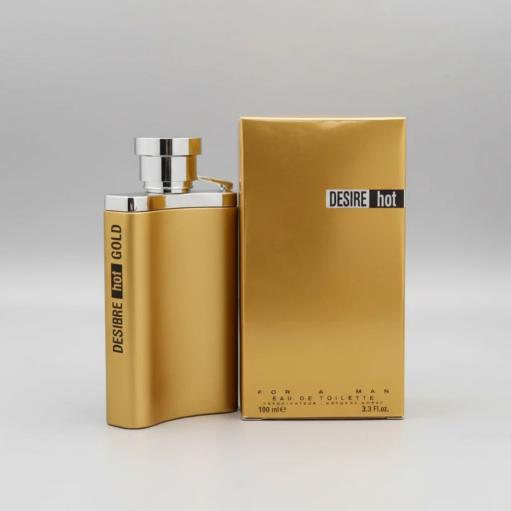 Desire Hot Gold Eau de Toilette Perfume - 100ml - Buy Online in Pakistan at Cosmia.pk