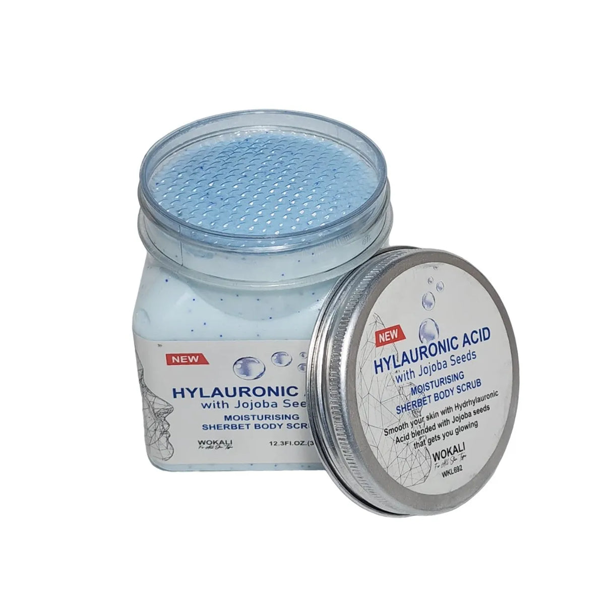 Wokali Hyaluronic Acid Scrub - 350ml - Buy Online in Pakistan at Cosmia.pk