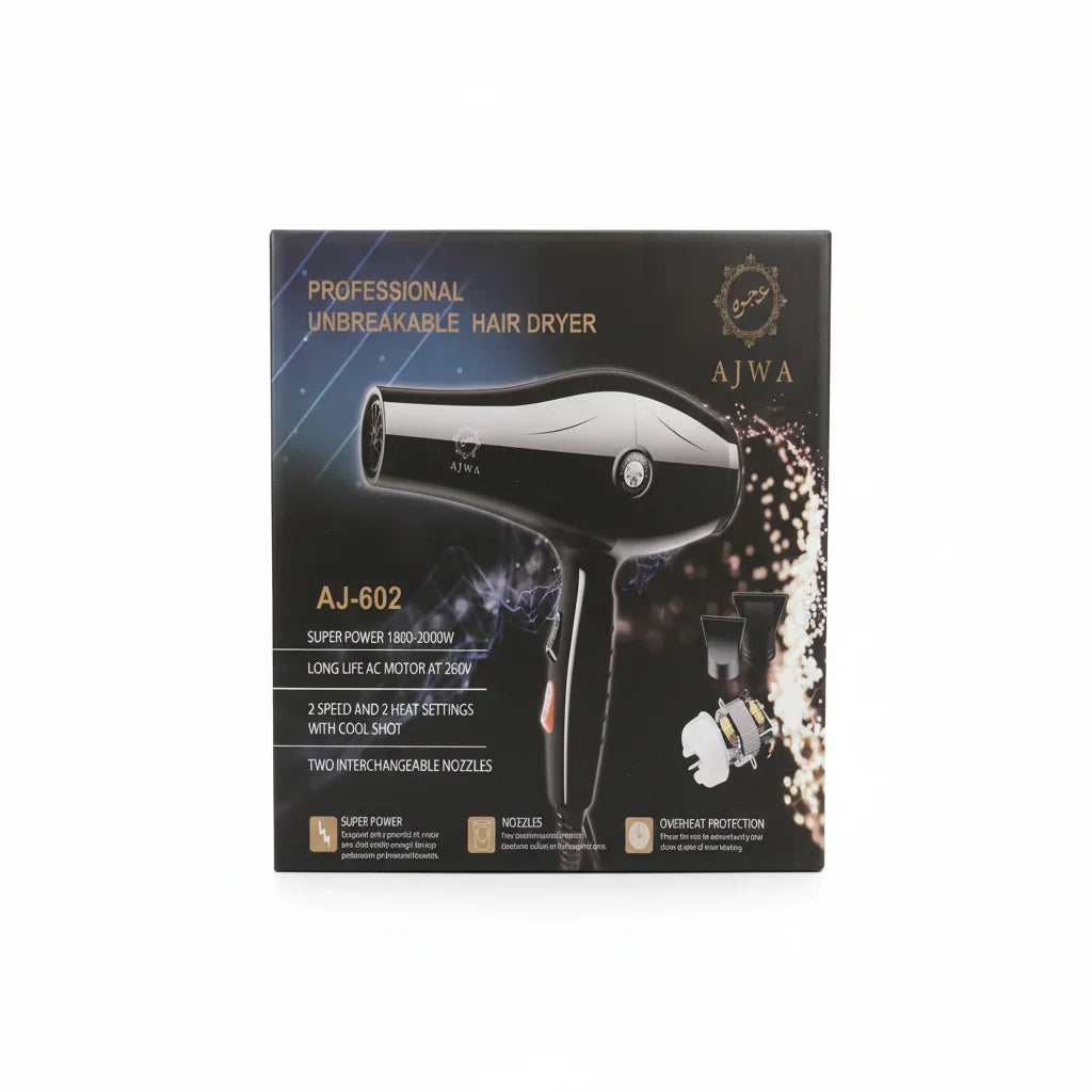 Ajwa Professional Hair Dryer AJ-602 - Buy Online in Pakistan at Cosmia.pk