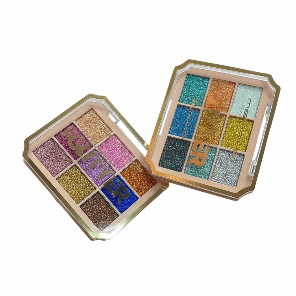 Msyaho Glitter Eyeshadow Palette - 9 Colors - Buy Online in Pakistan at Cosmia.pk